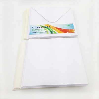 160+150 Square Card And Envelope