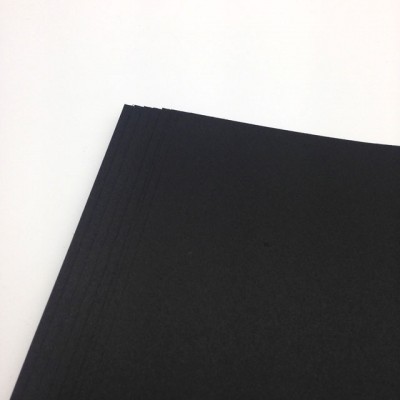 10pcs 220gsm A4 Black Cardboard for scrapbooking and hand crafting