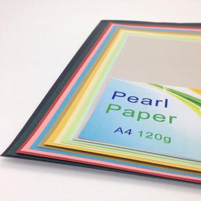 10pcs 120gsm A4 Metallic Paper for Office Printing and Handcraft