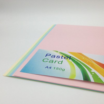 10pcs 150gsm A4 Pastel Color Paper Pastel Color Card