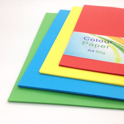 10pcs 80gsm A4 Size Colour Paper for Office Printing And Handcraft