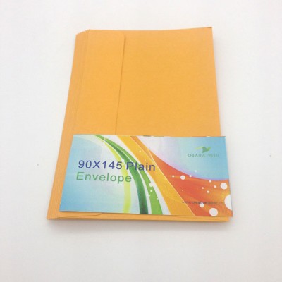 90x145mm Gold Manila Envelope