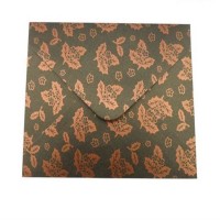 Maple leaves wedding invite envelopes